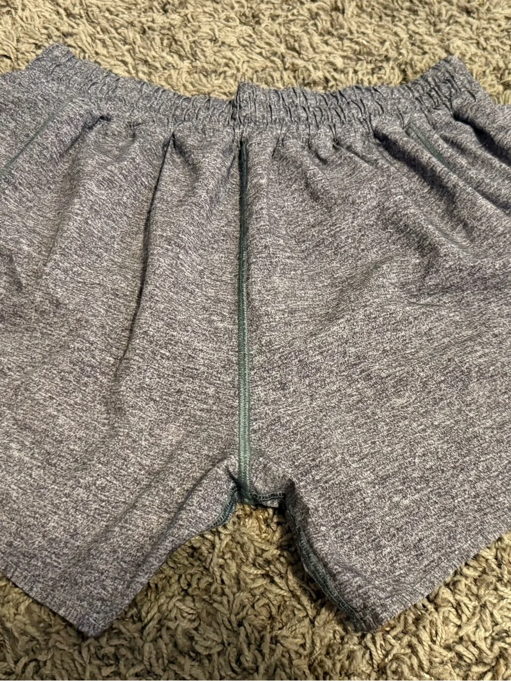 lululemon athletica Heathered Purple Running Shorts